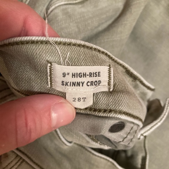 Madewell 27T light green jeans - Picture 4 of 4